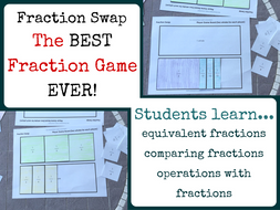 Fraction Swap: The BEST Fraction Game Ever!
