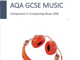 AQA GCSE Music : Component 3 : Composing Music Booklet 8271