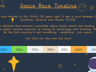 Space Race timeline