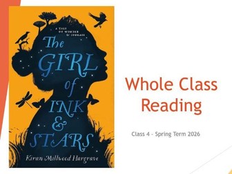 "A Girl of Ink & Stars" (Kiran Millwood-Hargrave) WCR Planning & Resources