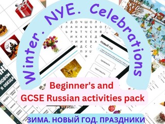 Russian GCSE &beginners: Holidays, Celebrations, New Year