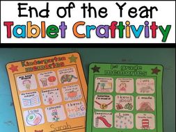 End of the Year Craftivity