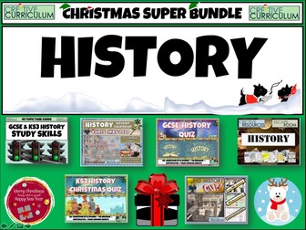 History Christmas Quiz Bundle