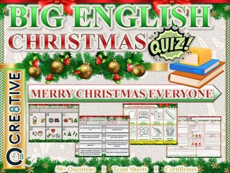 English Christmas Quiz