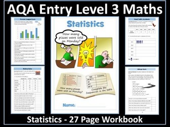 Statistics AQA Entry Level 3 Maths