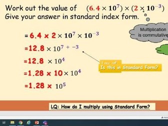 Standard Form and Calculations