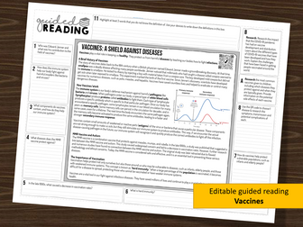 Vaccines Guided Reading