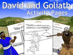 David and Goliath Activity Book FREEBIE | Teaching Resources