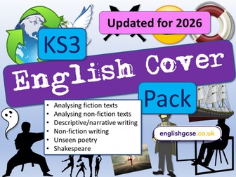 English Cover KS3