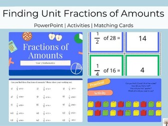 Finding Unit Fractions of Amounts