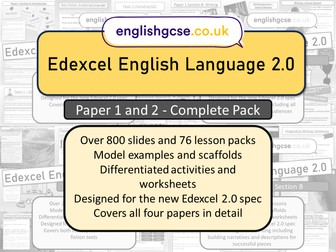 Edexcel English Language 2.0 Complete