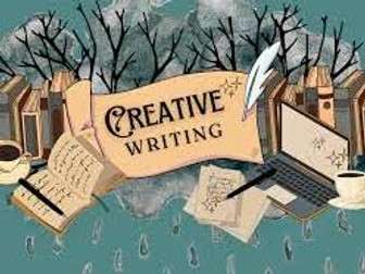 Creative writing cover lesson KS3