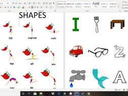 Gymnastics Shapes