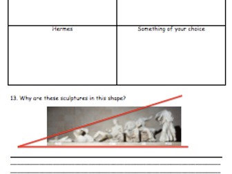 The British Museum - Ancient Greek Artefact Hunt activity booklet for trips