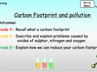 REMOTE LEARNING - Atmospheric Pollutants