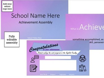 Achievement Assembly