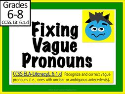 Vague Pronouns