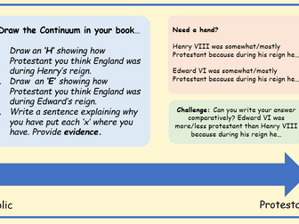 To what extent did England become protestant under Edward VI?