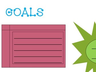 Setting goals worksheet