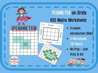 Perimeter on Grids | KS2 Maths Worksheets