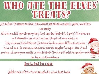 Christmas Food Tests