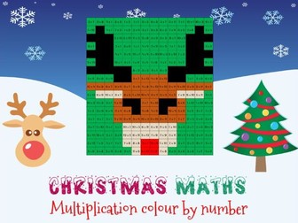 Christmas maths: times tables