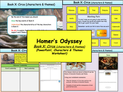 homer circe odyssey themes characters