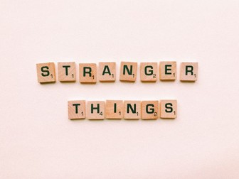 Stranger Things Language Investigation A Level