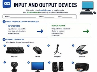 Input and output devices