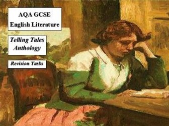 AQA GCSE English Literature Anthology: Telling Tales - Revision Pack