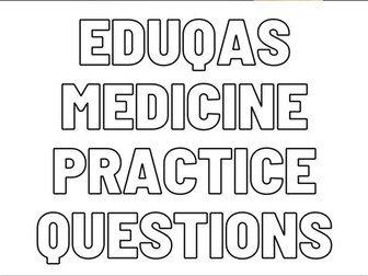 EDUQAS 2F Medicine Practice Booklet