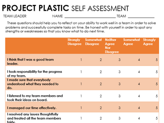 PROJECT PLASTIC- sequence of activities to promote plastic use reduction in the UK