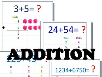 Addition Basics - Units to Thousands