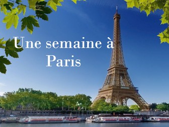 French part 3 of 5 Une semaine a Paris