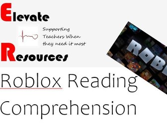 Roblox Reading Comprehension