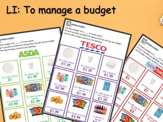 KS2 Managing a Budget-Open Ended Lesson