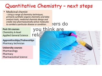 GCSE Chemistry Next Steps and Related Careers