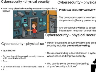 Cybersecurity - physical security lesson