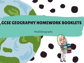 GCSE Geography Homework Booklets