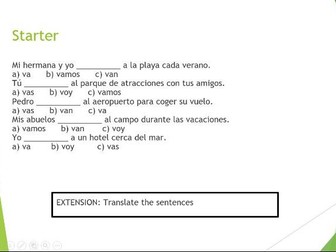 Unit 7.1F AQA GCSE Spanish 2026 (Kerboodle)