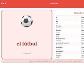 ¿Quién soy? Headbanz Game – End of Year Spanish Speaking Game (Year 8 & 9)