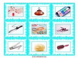 Health & Personal Hygiene Cards 4 Pages = 36 Cards
