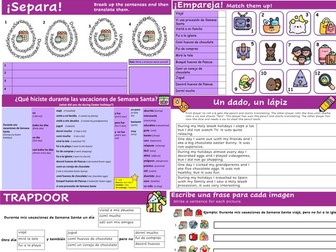 Vacaciones de Semana Santa - Easter break holidays (Pascua)