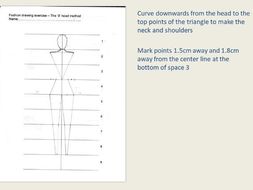 Introduction to fashion drawing lesson PPT