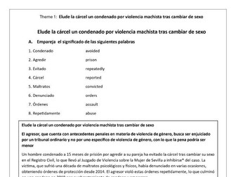 Elude la cárcel un condenado por violencia machista tras cambiar de sexo