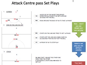 Netball Set plays