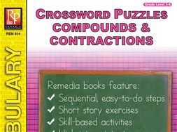 Compounds, Contractions, & Abbreviations: Crossword Puzzles