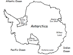 ANTARCTICA - Printable Introductory Worksheet | Teaching Resources