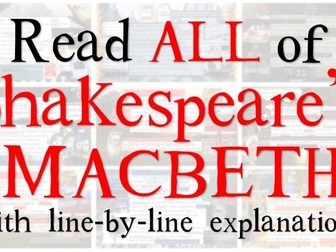 Line by Line: Macbeth, the Complete Play