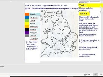 What was England like before 1066